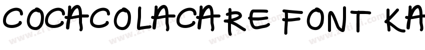 COCACOLACARE FONT KA字体转换
